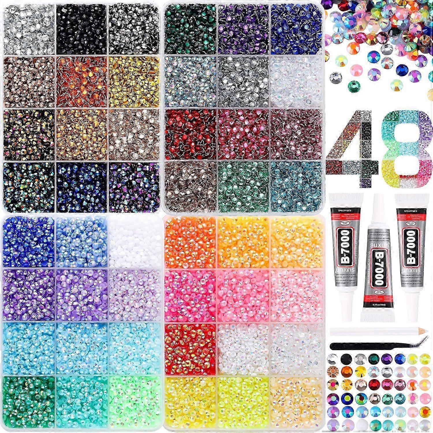 3mm Smooth Surface Resin Rhinestones