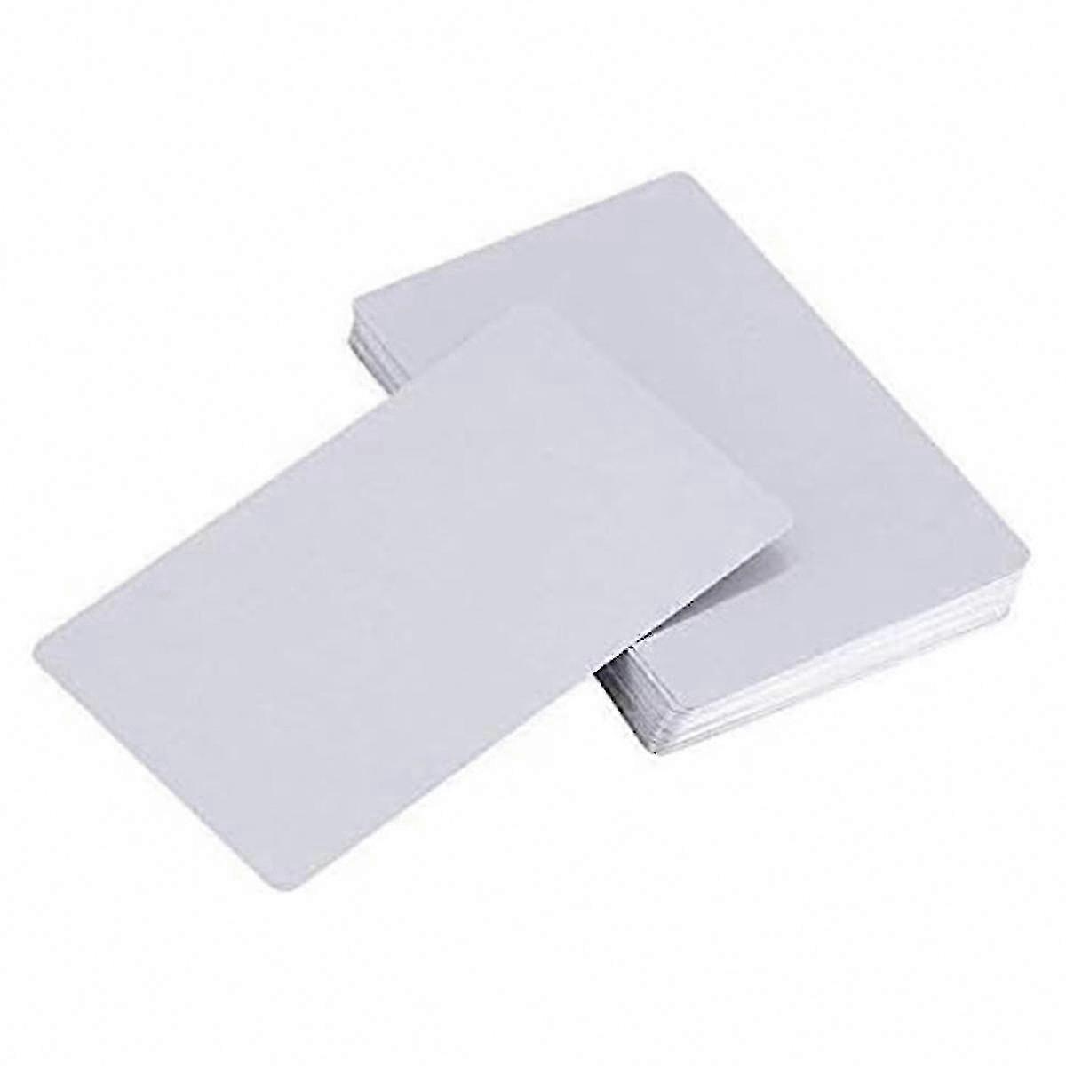 Thick Silver Metal Name Cards