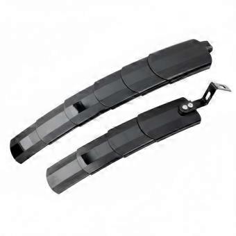 Retractable Cycle Mudguard Set Widen Design Telescopic Bike Mudguard Kit