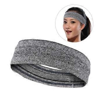 Anti-Slip Sweatband Professional Moisture Absorption Sports Sweat Head Band for Men and Women Yoga Hair Bands