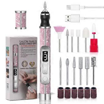 Electric Nail Drill 2-in-1 Nail lamp, Adjustable rotation speed for Exfoliate and Removing Armor