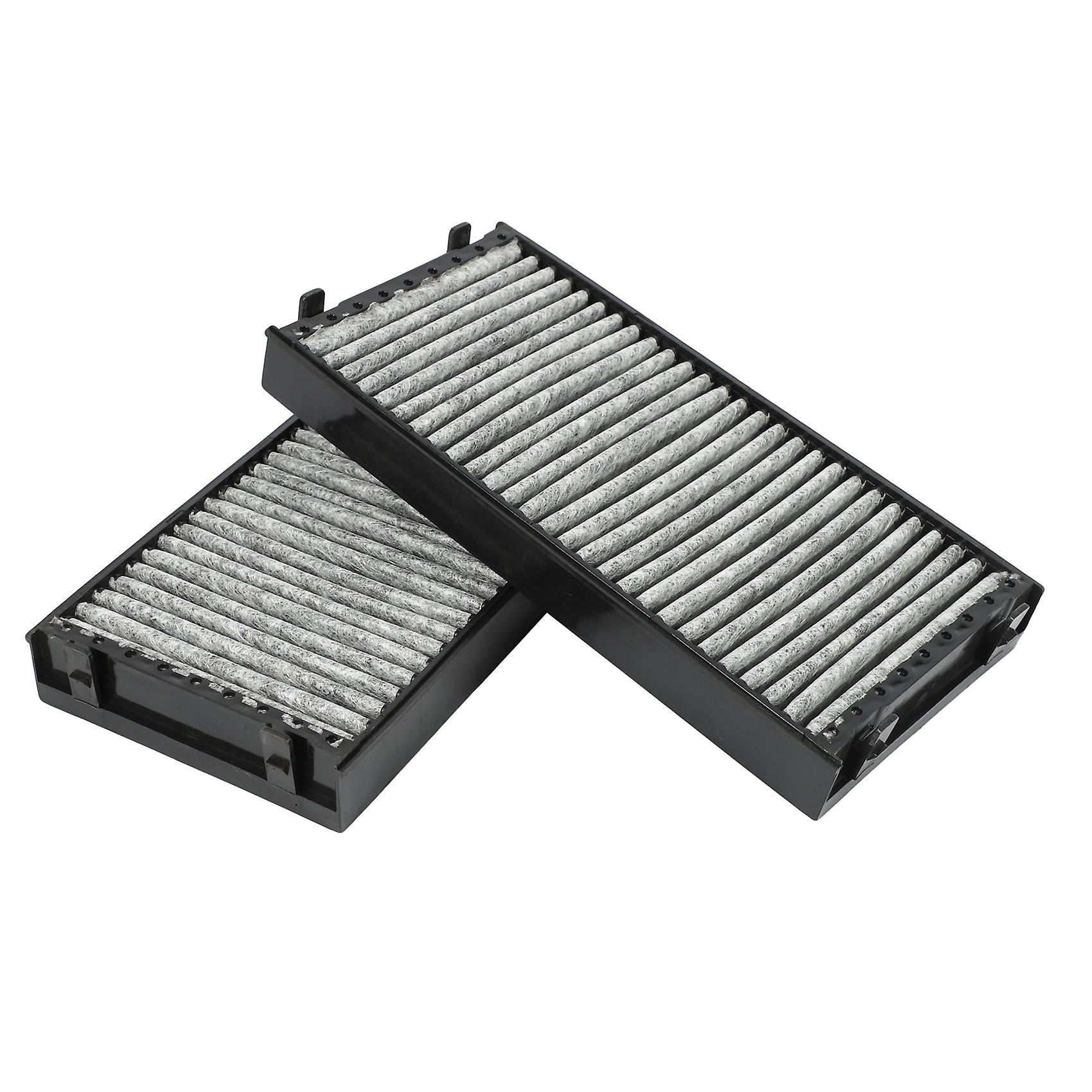 2PCS Car Cabin Filters for X5 E70 2007-2015 X6 E71 E72 2008- 2010 64316945586 64316945585 CU2941-2