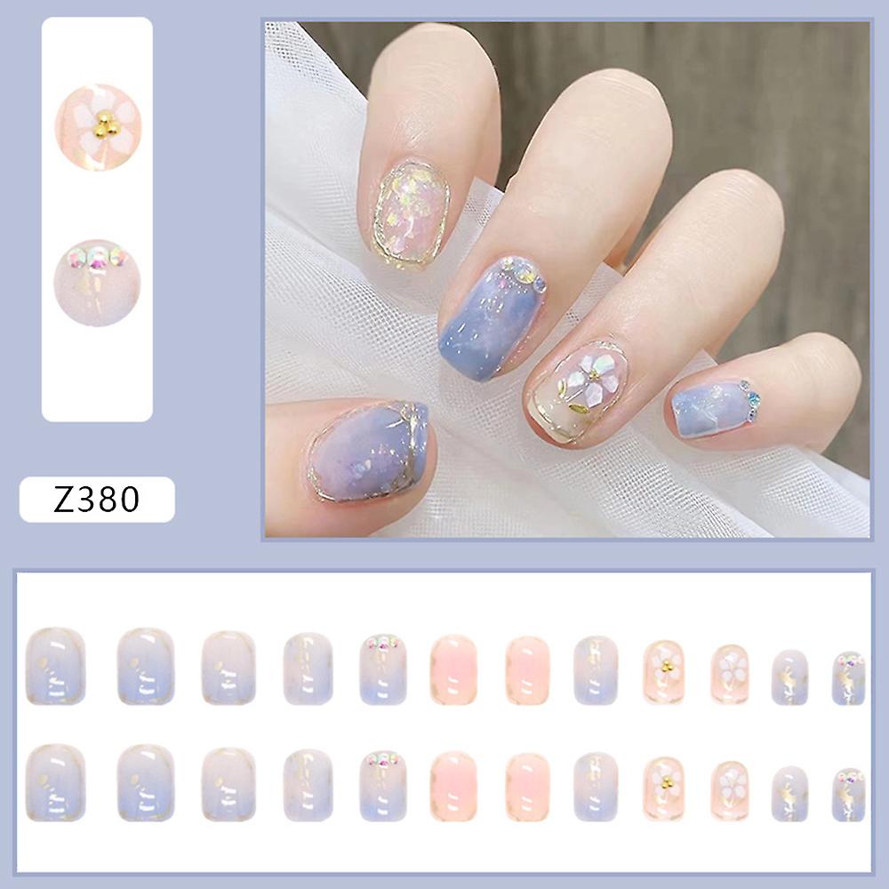 False Nails Short Natural Effect