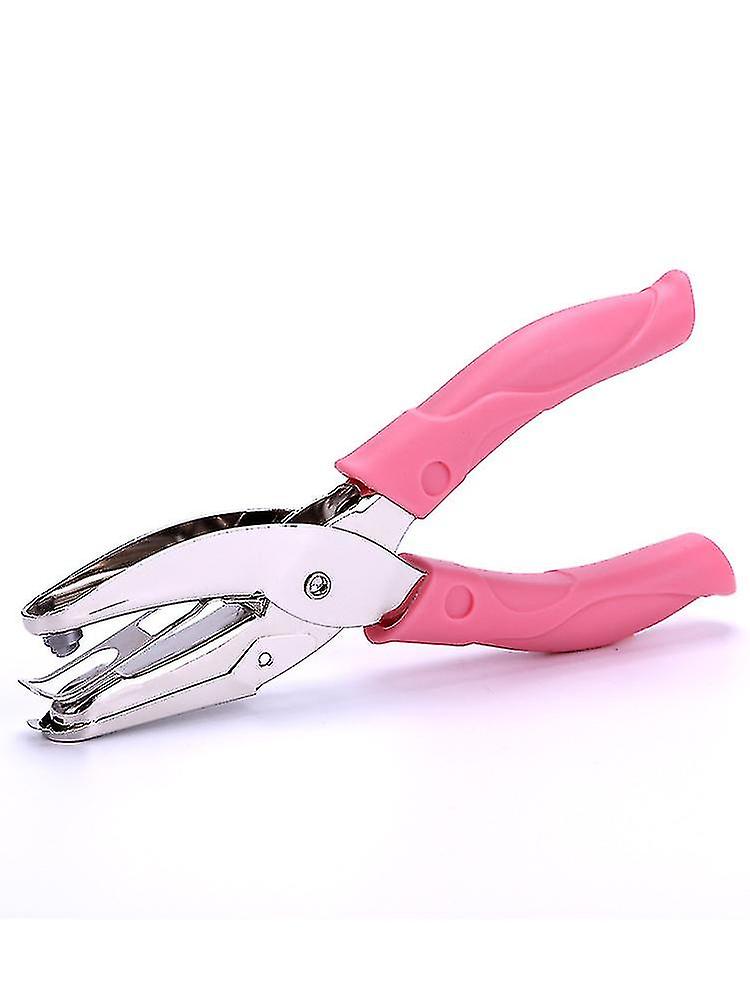 Wuzhou Handheld Hole Punch, Metal Paper Puncher Single Hole Punch Pliers With Soft Grip,multiple Sheet Capacity Hole Paper Punch For Home Office Schoo