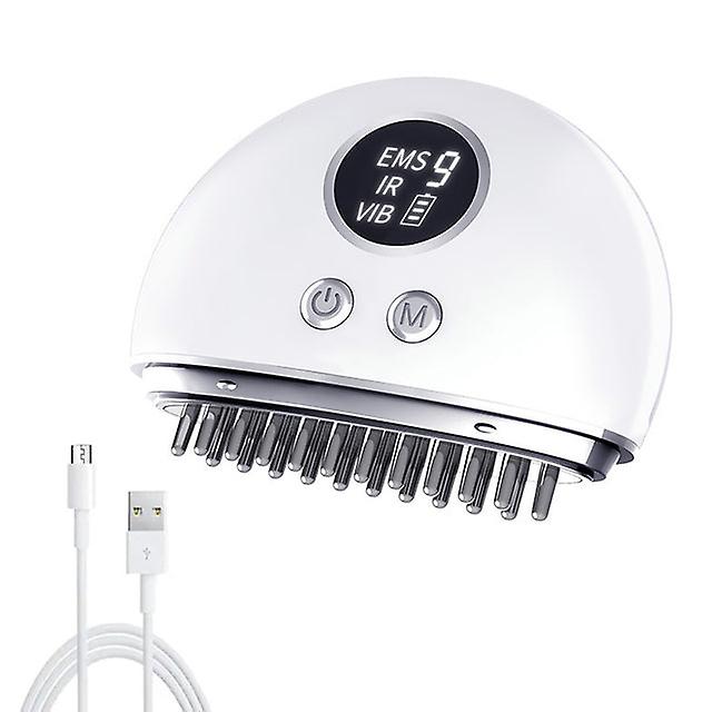 Microcurrent Heated Gua Sha Facial Tool Vibration Face Massager For Anti-aging Improve Facial Contour Acupressure Skin Care Tool