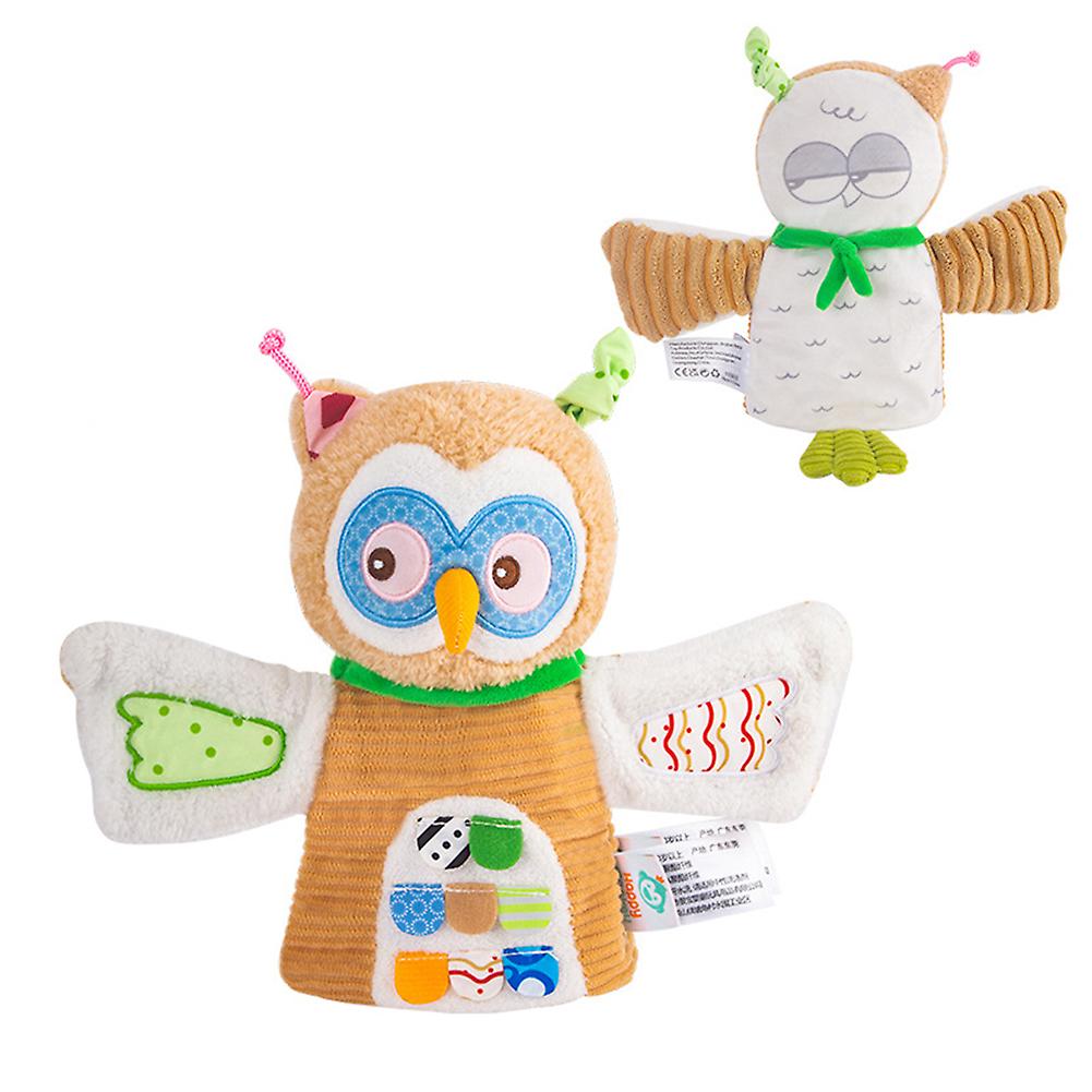 Cute Hand Puppet Educational Plushed Doll Tear Resistance Doll for Children