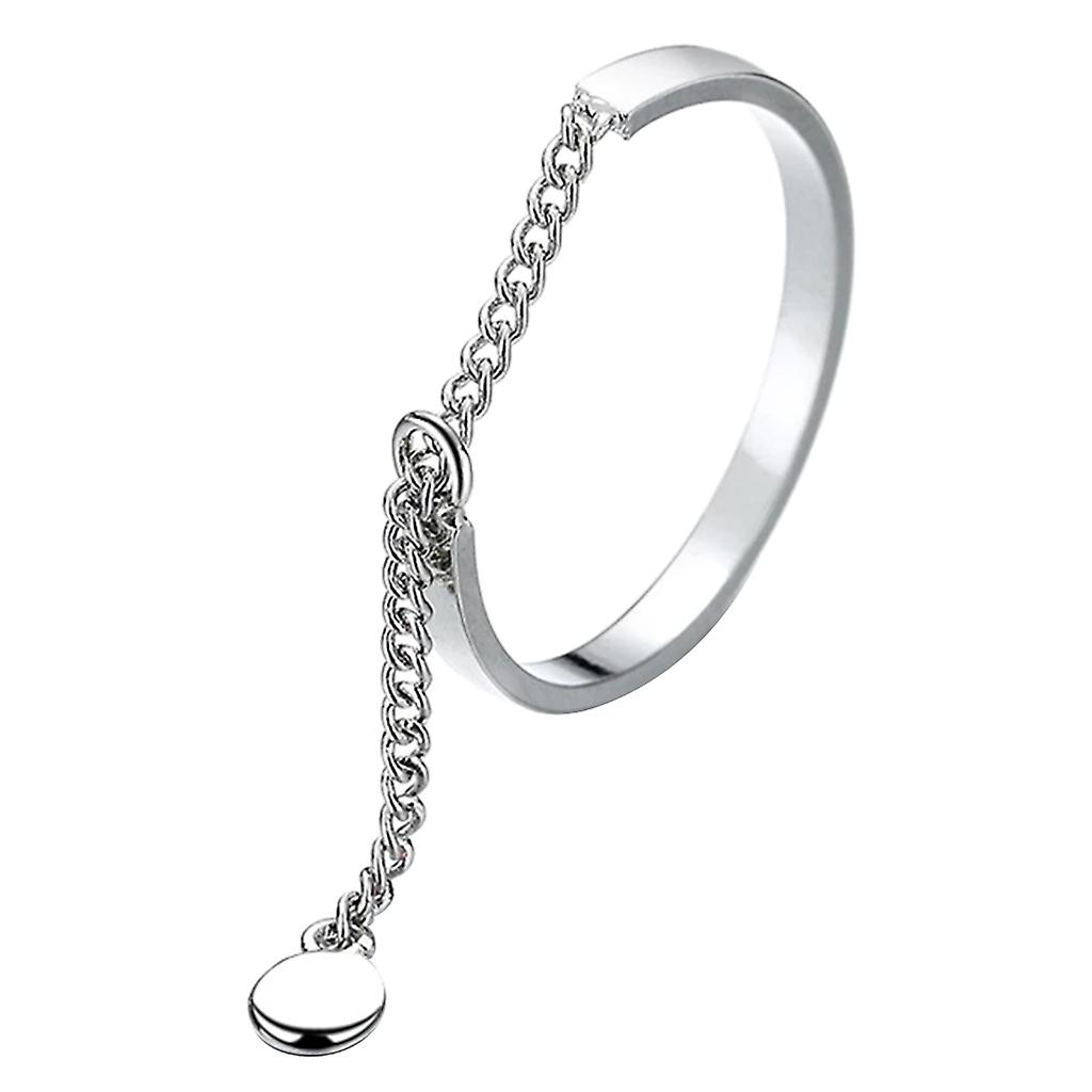 Open Ring Adjustable Tassel Ring Minimalist Stacking Ring Simple Jewelry