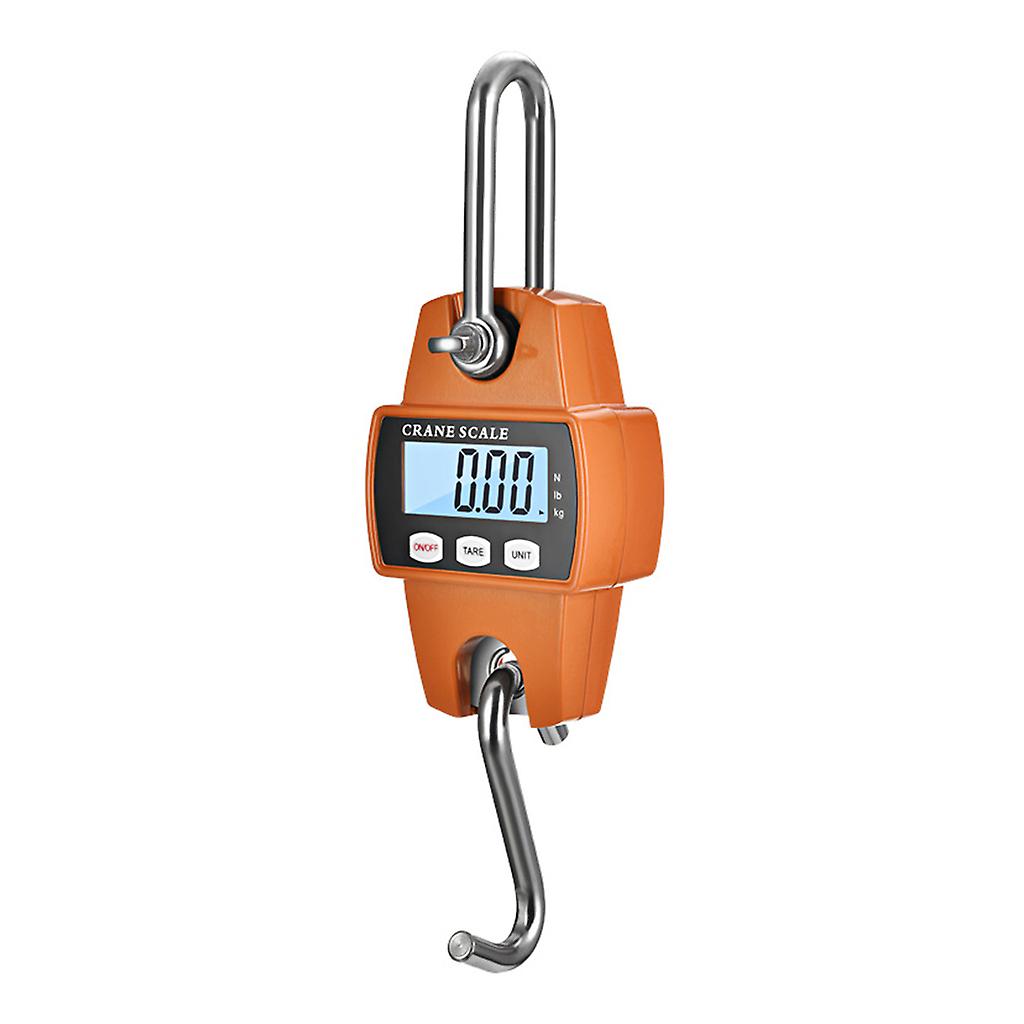 Engineering Plastic Digital Hanging Scale Handheld 300Kg Cranes Scale with Hook