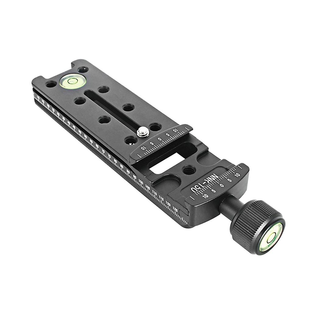 Camera Clamp Seat Built-in High Contrast Bubble Level Quick Release Plate