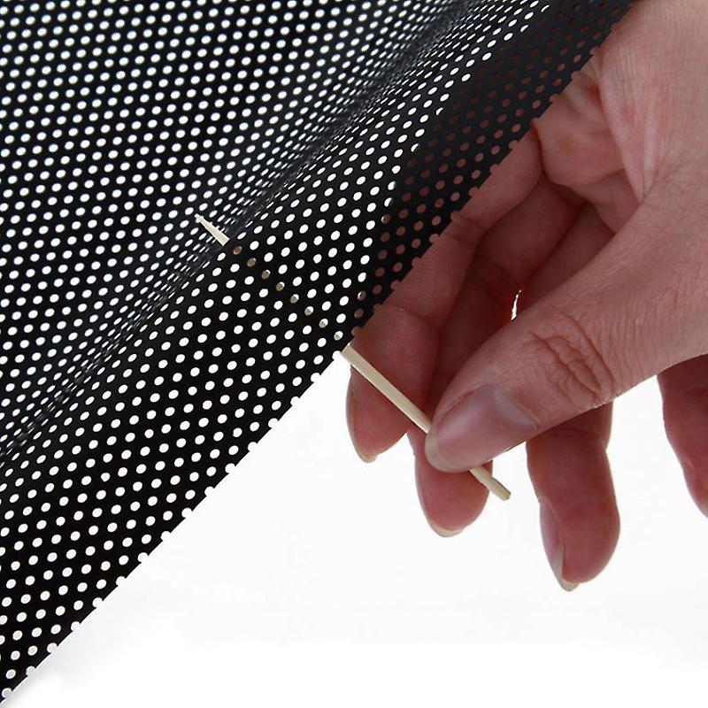 2pcs 42x38cm Diy Car Stickers Sun Shades Sun Protection Window Cover Sunshade