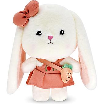 11'' Soft Plush Rabbit Dolls [ Clothes Detachable ], Stuffed Animals Toys, Gifts For Kids Birthday Christmas Day (pink)