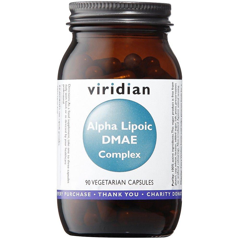 Viridian Alpha Lipoic Acid/DMAE Complex Veg Caps 90 (132)