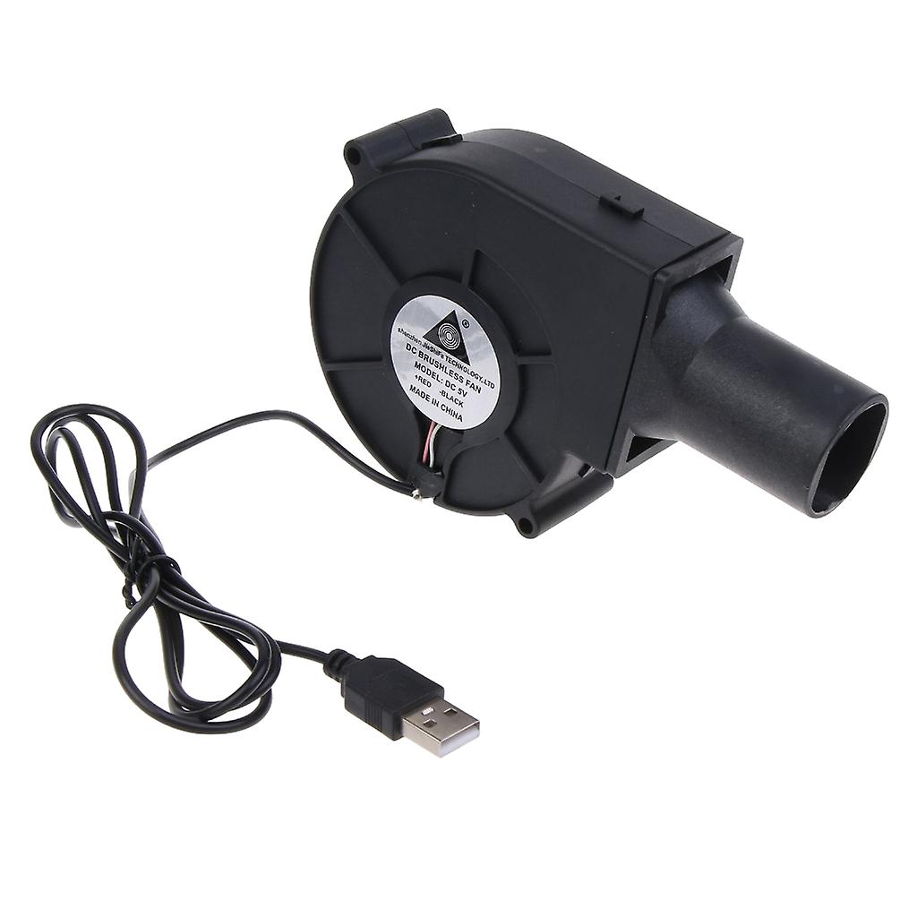 USB للشواء منفاخ الهواء المحمولة مروحة شواء منفاخ الهواء مروحة الشواء الهواء مروحة USB 5V