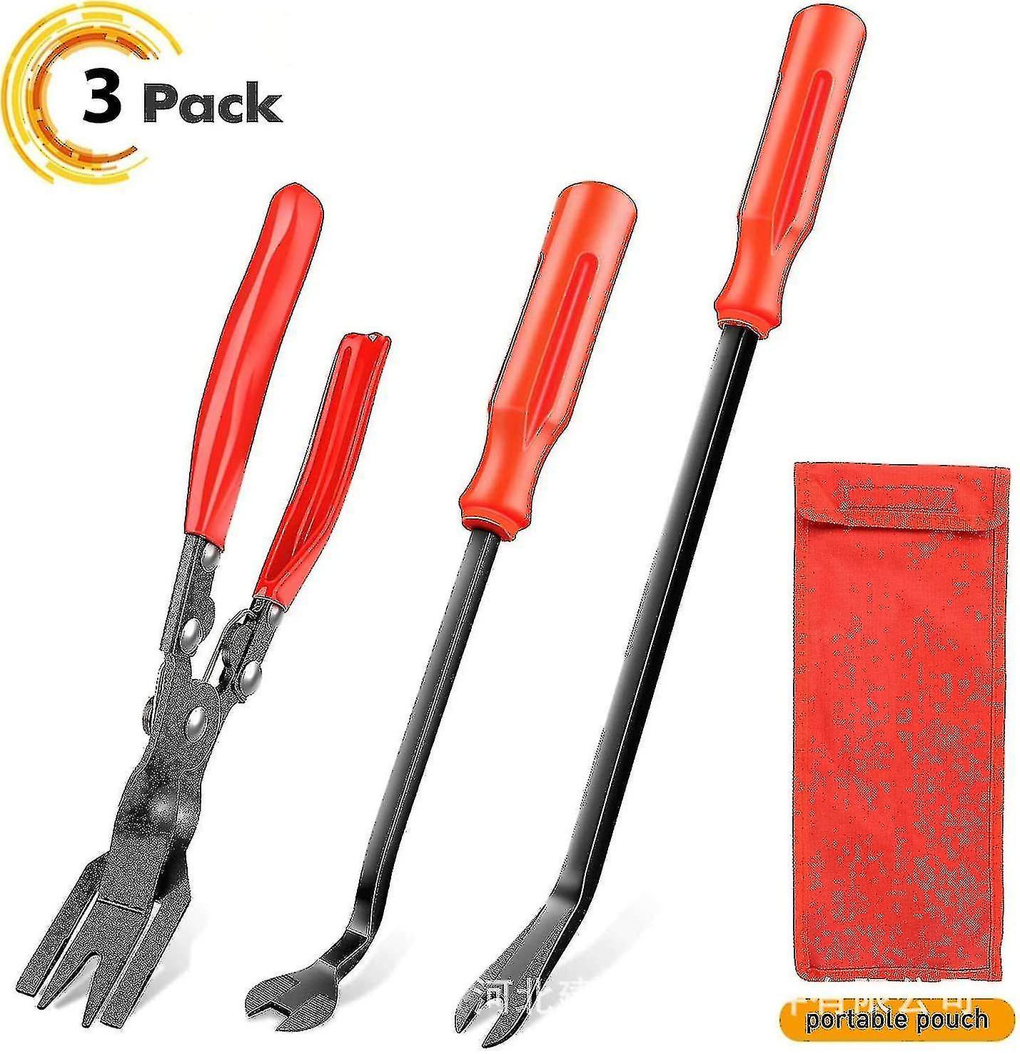 Three Piece Set Of Lamp Pliers, Buckle Disassembly Tool
