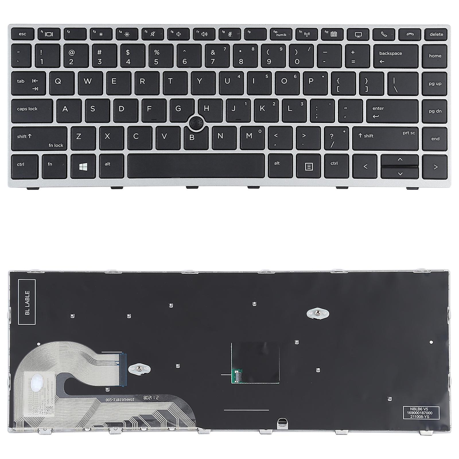 US Keyboard with Pointing Stick For HP itebook 840 G5