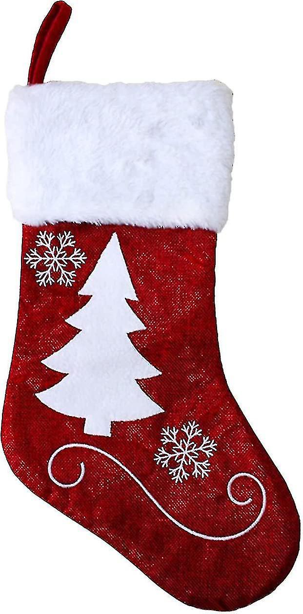 Stocking, Large Hanging Stocking Candy Bag For Kids