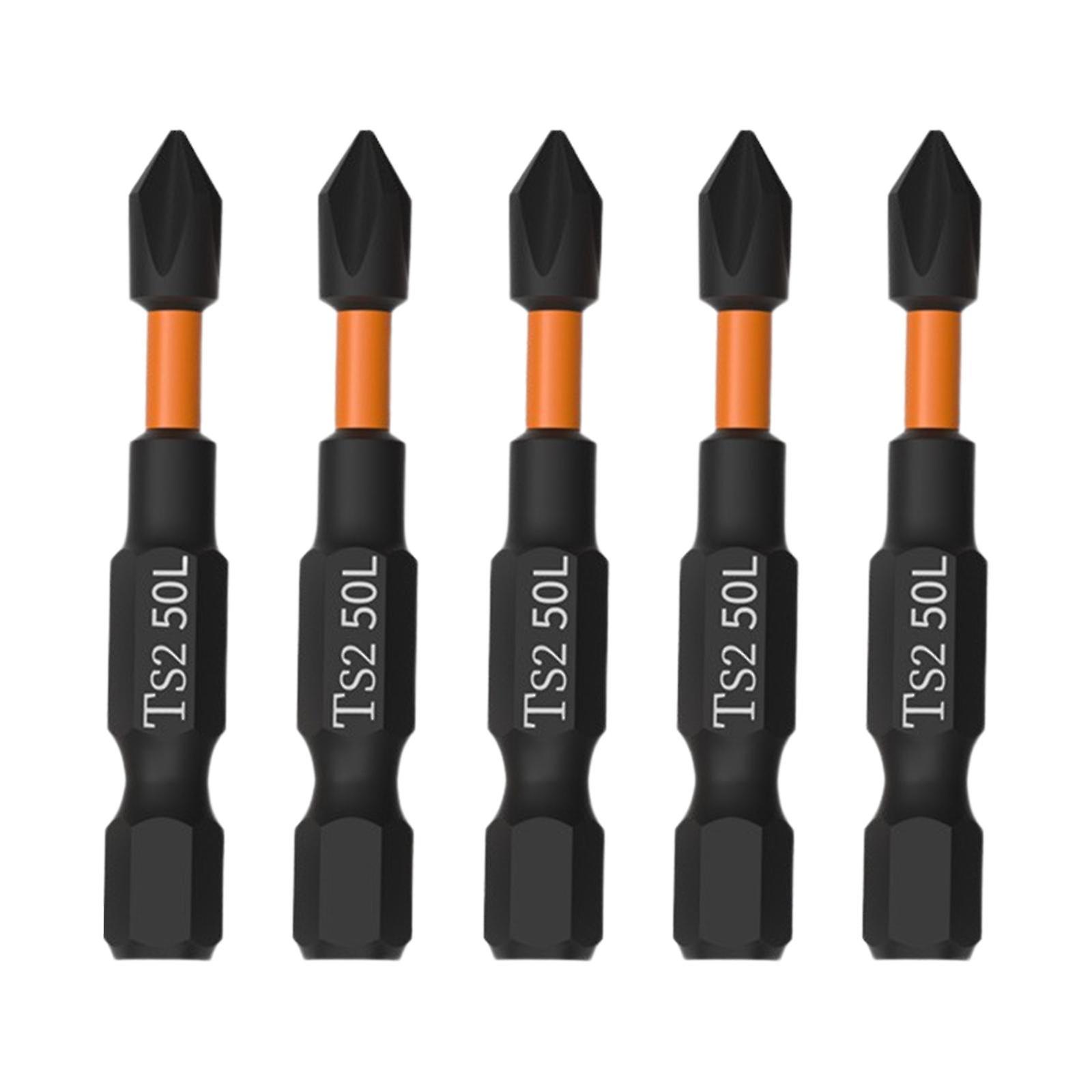 Impact Cross Bits Magnetic Screwdriver Bit Set for Furniture Car Maintenance 25-90mm