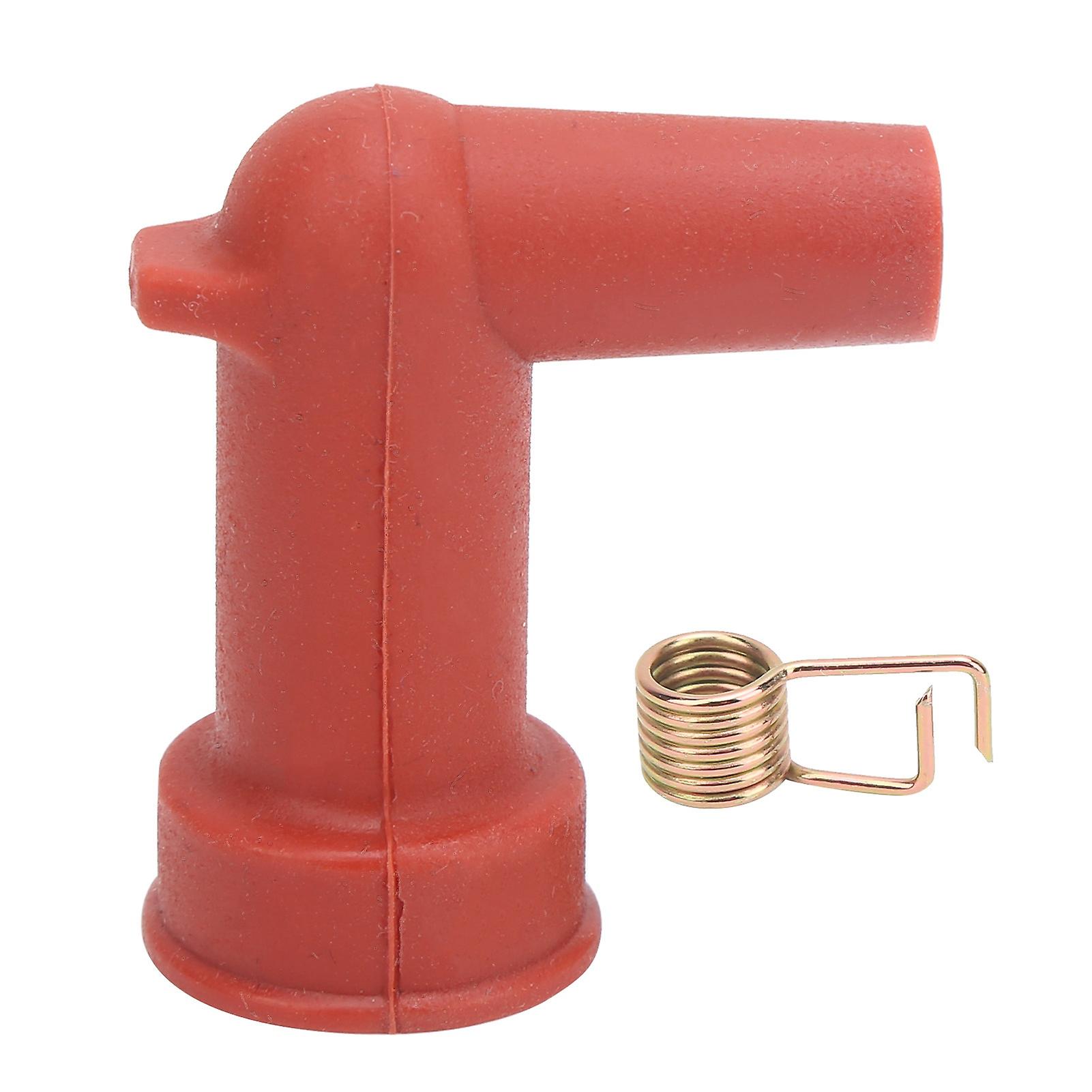 Spark Plug Cap and Spring High-Performance Durable Replacement Accessory Reliable Construction Heat-Resistant Material Compact Design for Yamaha Parsu