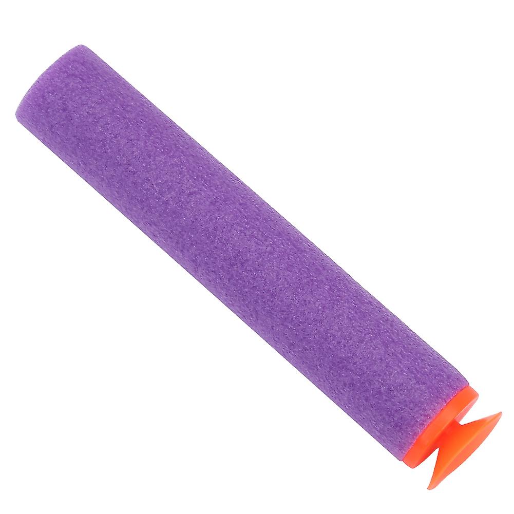 100pcs Purple Soft EVA Foam Toy Gun Refill Bullets 7.2cm