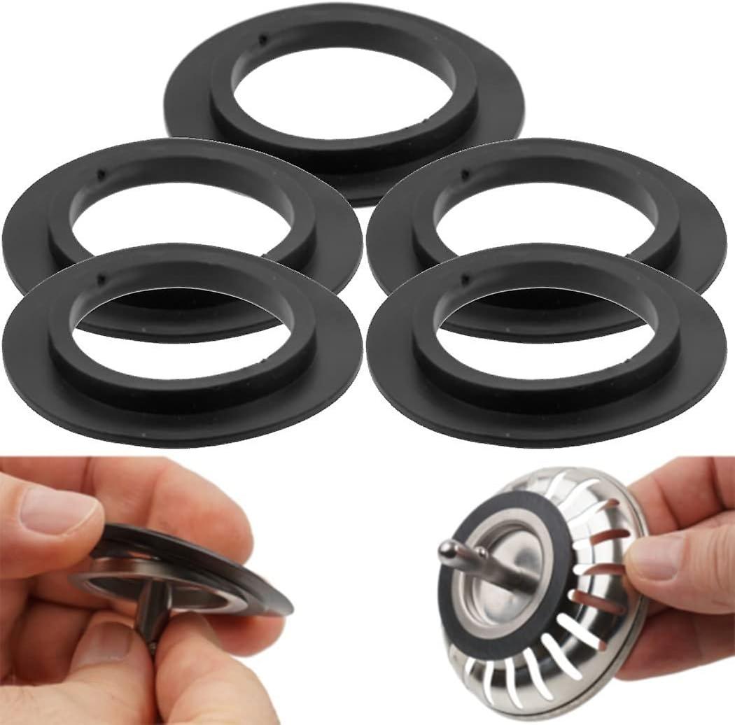 5pcs Kitchen Sink Stopper Rubber Seals