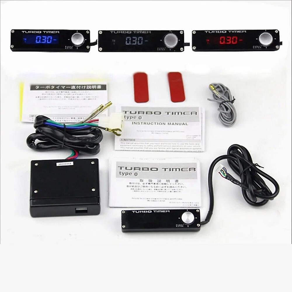Universa Car Turbo Timer LED Digital Display 12V Delay Controller Electronic Turbo timer Type 0 Car Accessories~28730