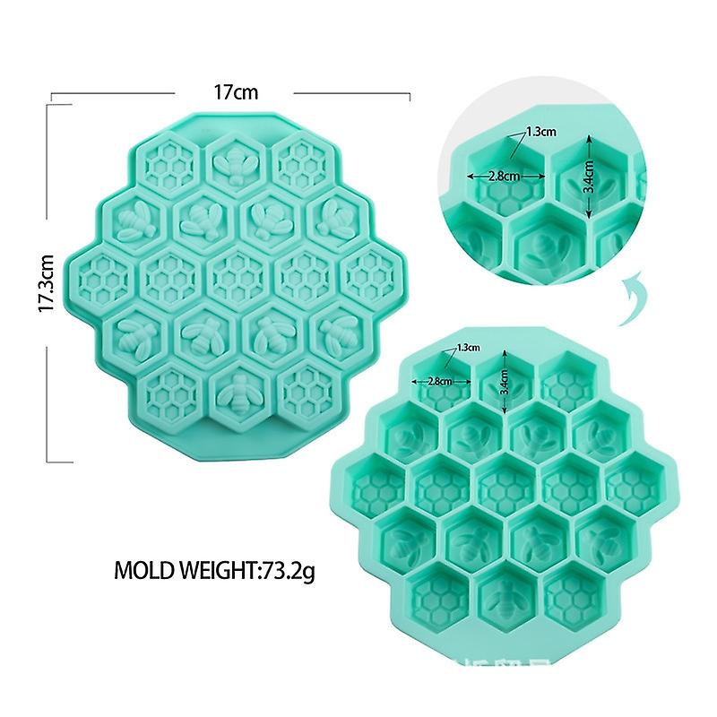Honeycomb Shape Silicone Ice Cube Molds Icing Silicone Mold Honey Soap Molds Silicone Molds Soap Mol