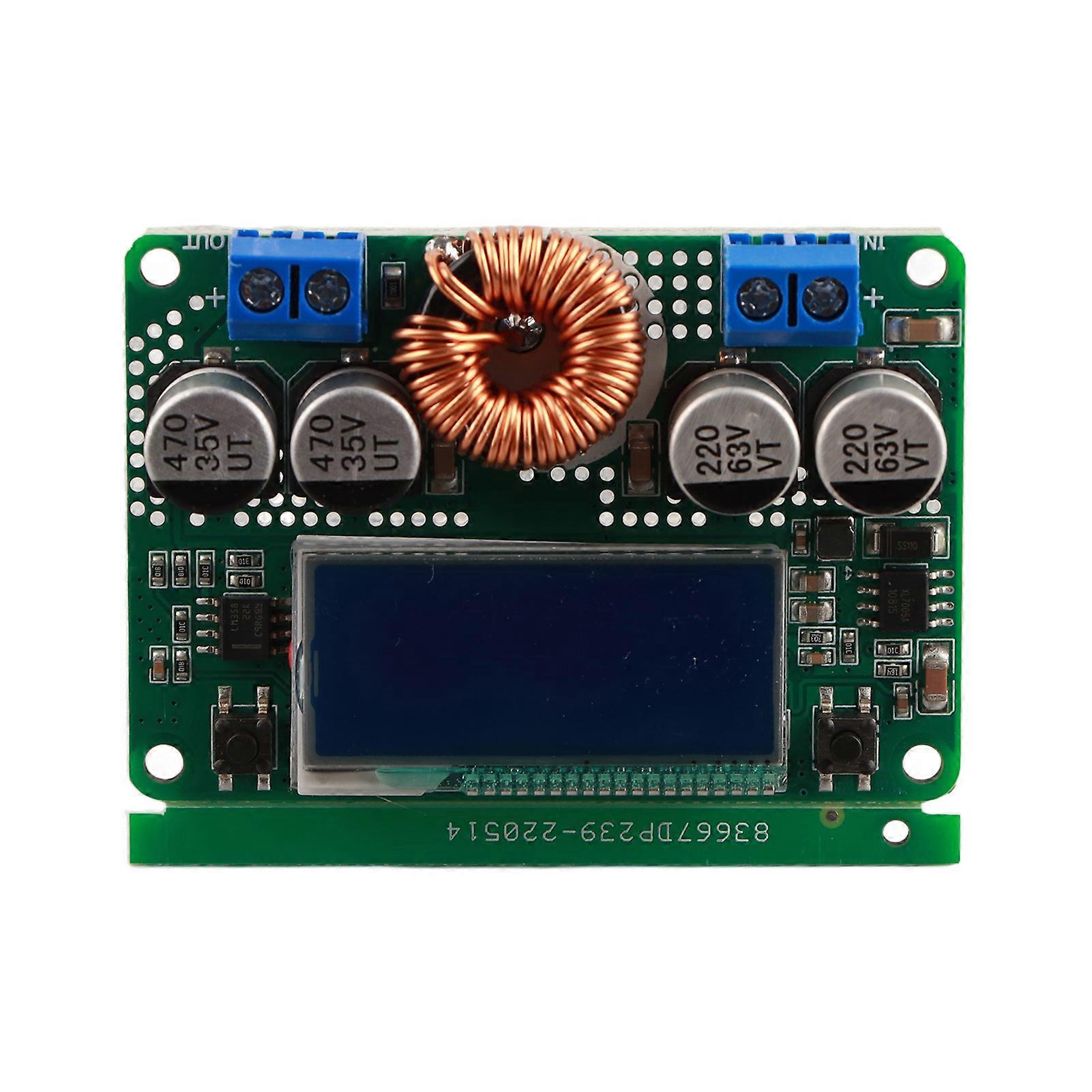 DC?DC 8?60V To 3?32V Max 7A Adjustable Buck Step Down Power Supply Module with Shell