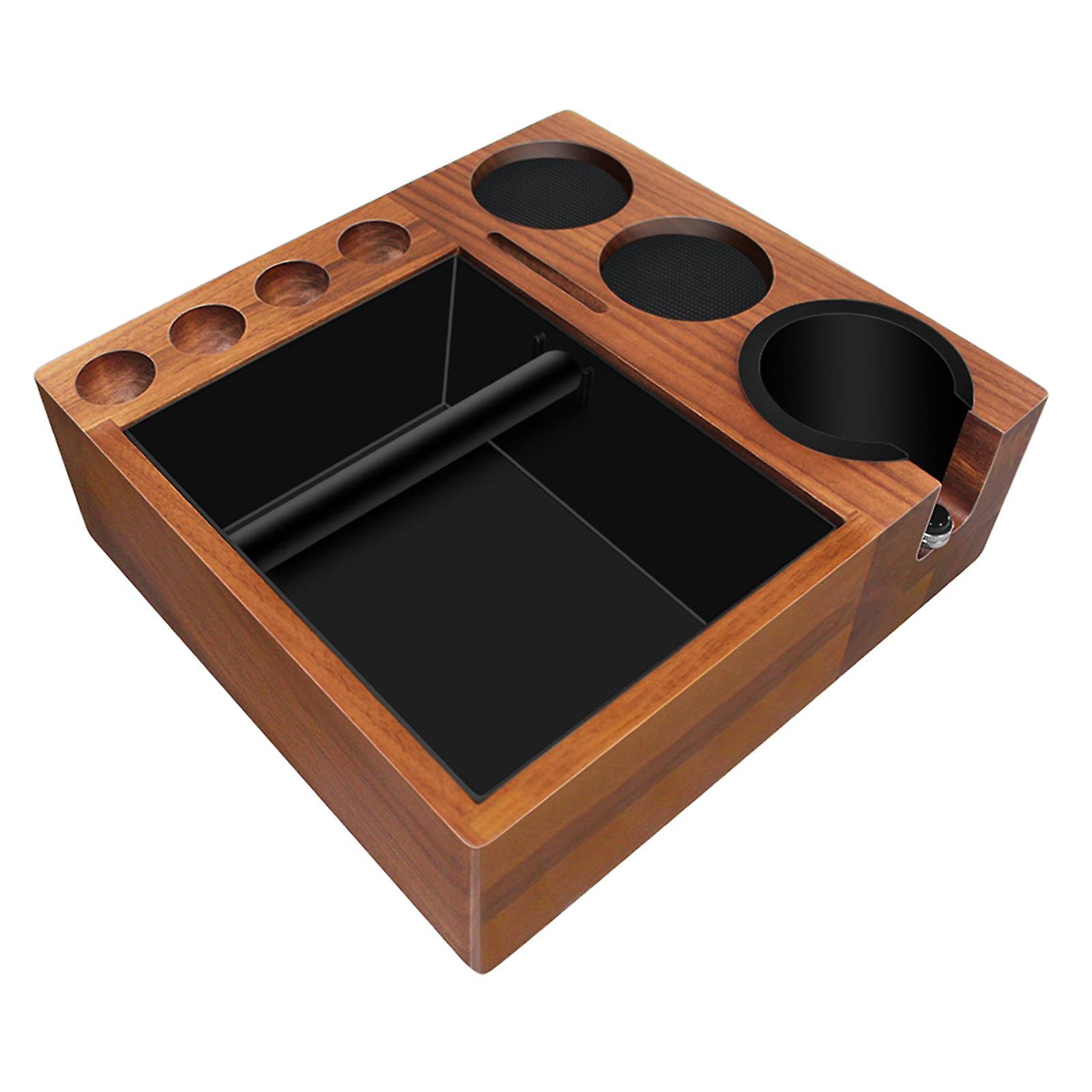 Coffee Organizer Coffee Grounds Box for Grind Tamper Coffee Shop