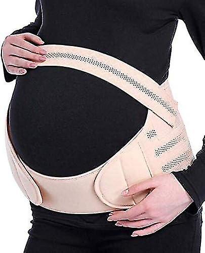 Maternity Belt (Pink,90-120cm),Pregnancy Belt for Back Support,Breathable Abdominal Girdle,Lumbar Be