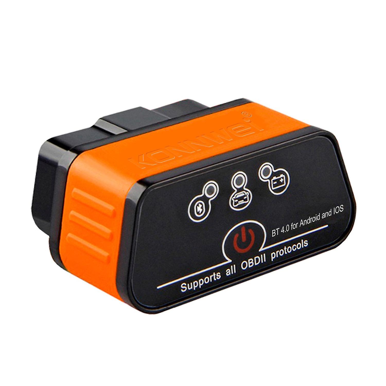 Konnwei Kw903 Bt 4.0 Wireless Obd-ii Car Auto Diagnostic Scan Tools Car Detector Tester Scanner Auto
