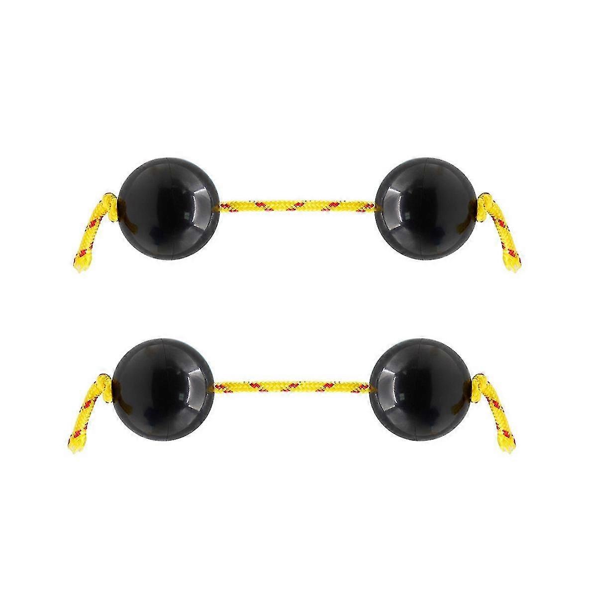Kashaka Aslatua Shaker - 2 Paires, Instrument De Percussion Africain Style Begleri Pour Enfants Et Adultes Mariages