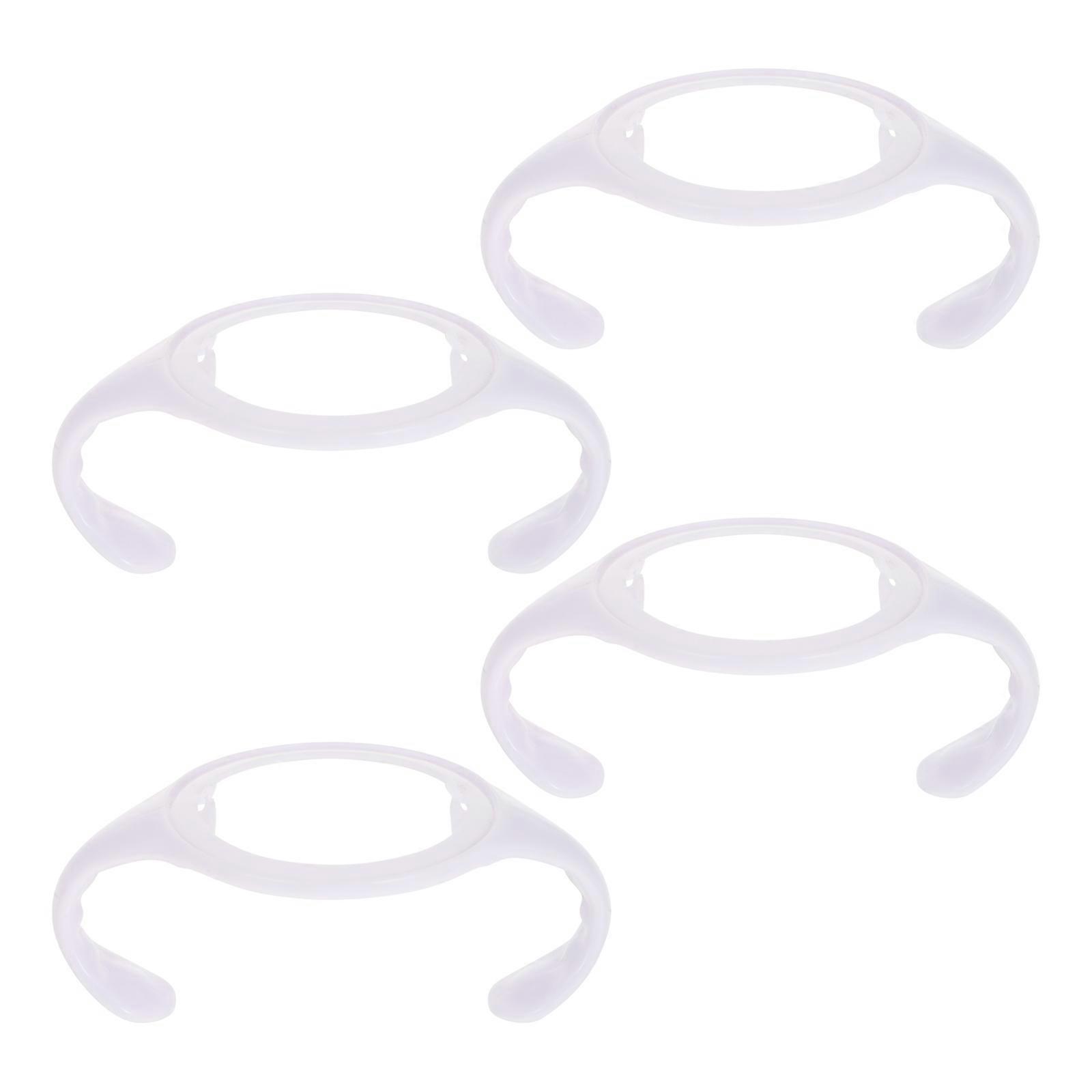 4pcs Baby Bottle Handle Grip Feeding Bottle Replacement Handle Plastic Handle