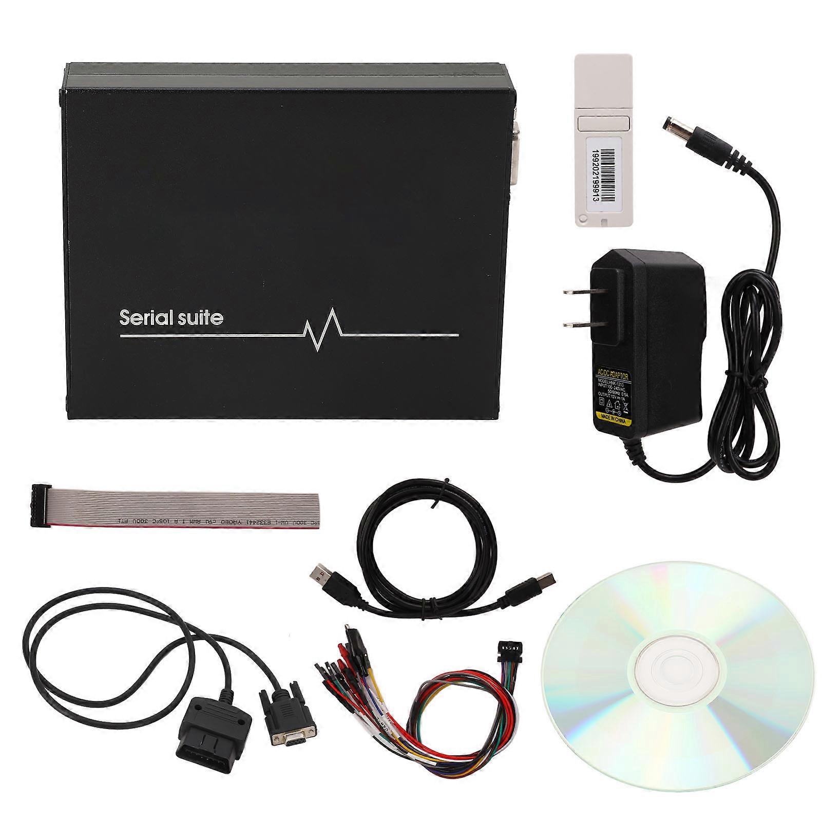 V4.3 Master ECU Programmer Chip Tuning With USB Dongle Car Diagnostic Tool US Plug 100240V Replacement for Mitsubishi E2U411