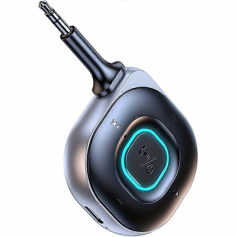 AUX car adapter, 5.3 audio adapter, transmitter/receiver 2-in-1 auxiliary adapter, suitable for TV/car/PC/MP3 player/home theater/switch, low delay, h