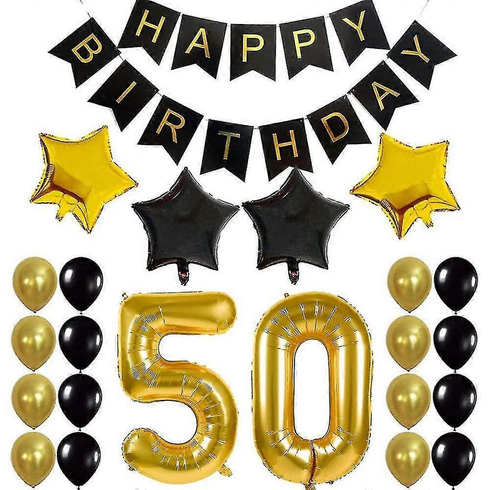 50th Kit Number "50" S Lar Foil And Ballons