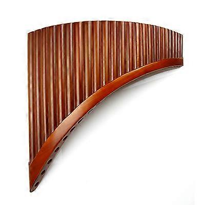 עבודת יד 25 צינורות מחבת חליל C מפתח מחבת צינורות מחבת איכותיים כלי נשיפה מעץכלי נגינה מסורתי חליל מחבת במבוק