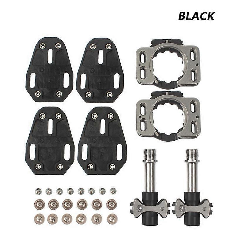 Ultra Light Titanium Lollipop Self-Locking Pedal For Road Bike Steel Axle/Titanium Axle Tripellin Bicycle Pedals