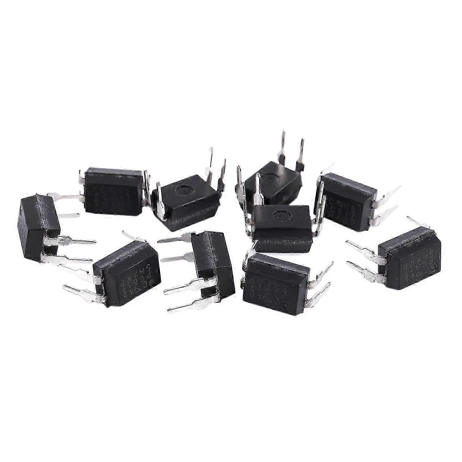 10 τεμάχια πλακέτας PCB διαμπερούς οπής PC817C PC817 EL817 817C οπτικός ζεύκτης DIP-4