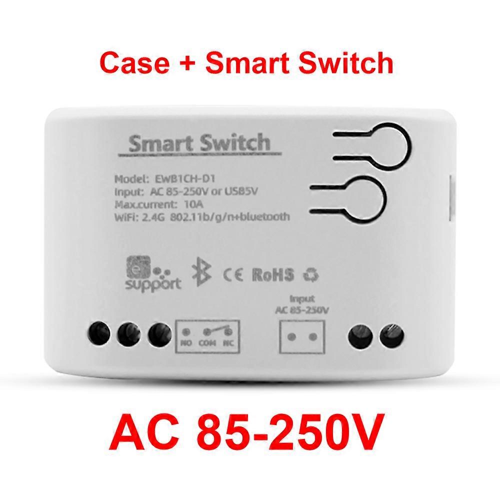 Smart Switch Home Appliance Switch 4/1CH Wireless Network Smart Voice Control Switch Kompatibel mit Alexa Google Home