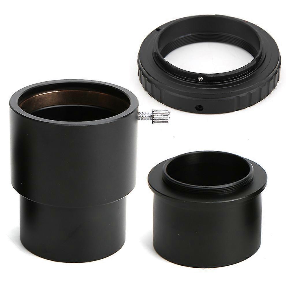Astronomical Telescope 2in Eyepiece Connection Tube 40mm 2in to T Adapter Video Camera M42x0.75 Thread Detachable Usage for Sony