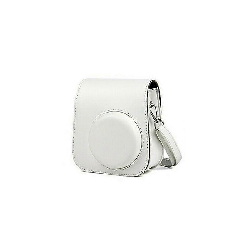 Camera Case Bag Photo Storage Pouch, Strap Attachment: Premium PU Leather Camera Bag with Shoulder Strap