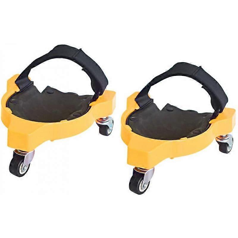 Gardening tools memory foam knee pads, convenient, durable and comfortable (yellow)