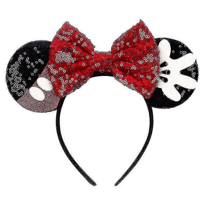 Girl Sequin Bow Headband For Party And Festival S