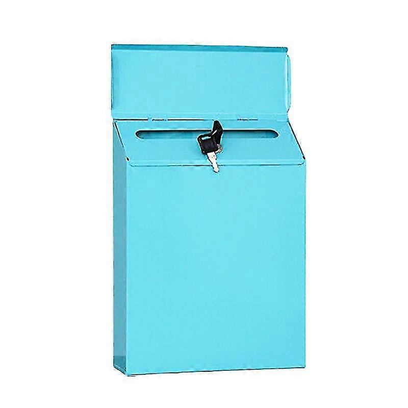 1pcs modern mailbox comment letter deposit suggestion drop box a