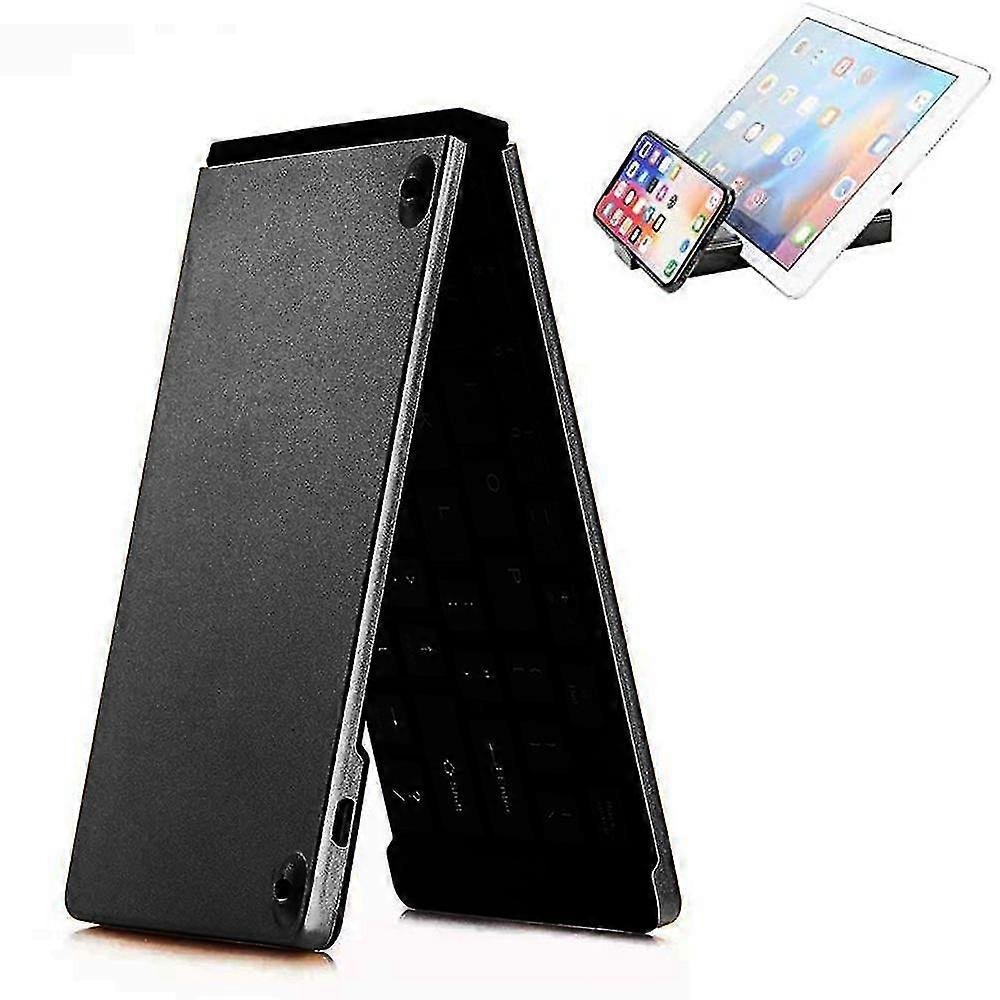 double folding wireless bluetooth keyboard, mini wireless keyboard for ios ipad, android tablet, windows pc etc.