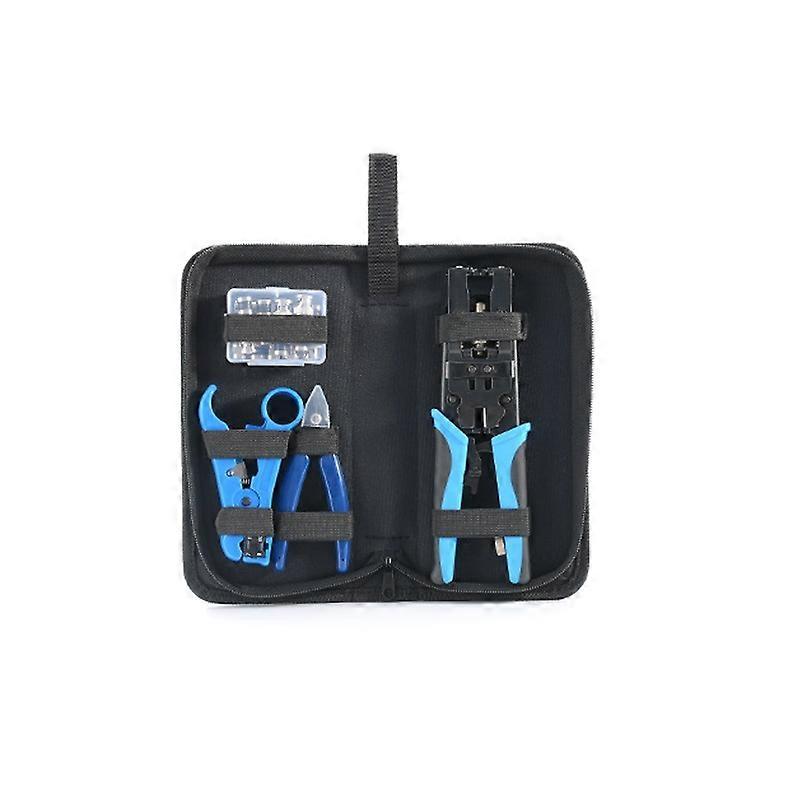 Coaxial Cable RG6 RG58 RG59 Wire Stripping Network Cable Crimp Compression Tool Kit