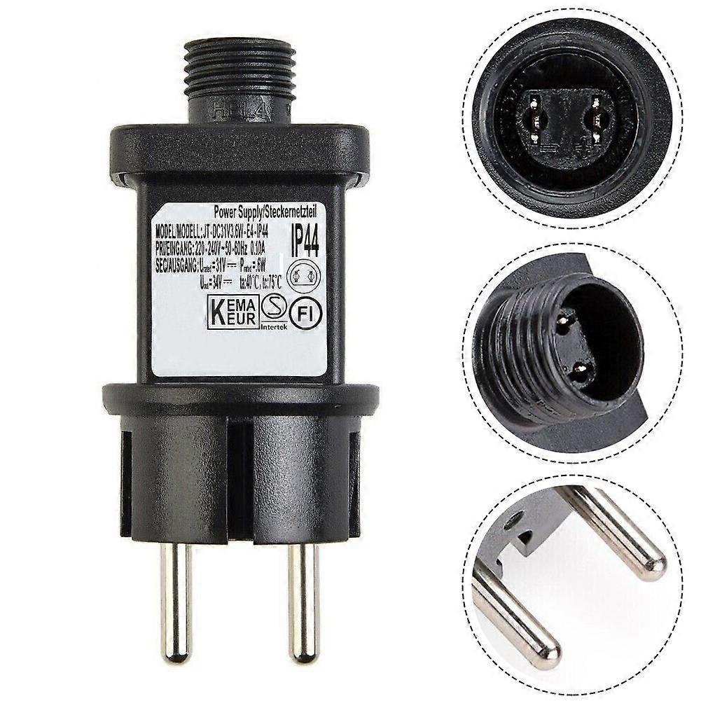 LED Fairy Lights Power Supply Adapter Transformer Driver IP44 31V Max 6W 36VA / 9Watts 31v 36W For Low Voltage String
