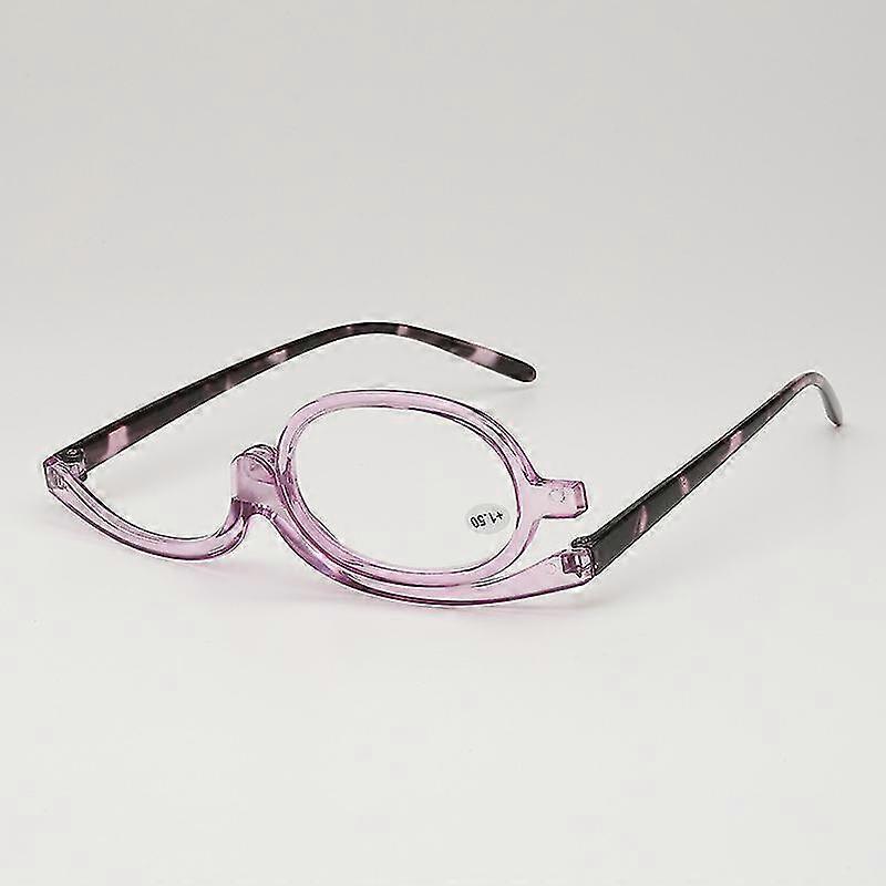 Makeup Reading Glasses, Magnifying Makeup Reading Glasses For Seniors, Magnifying Flip Down Cosmetic Readers For Women