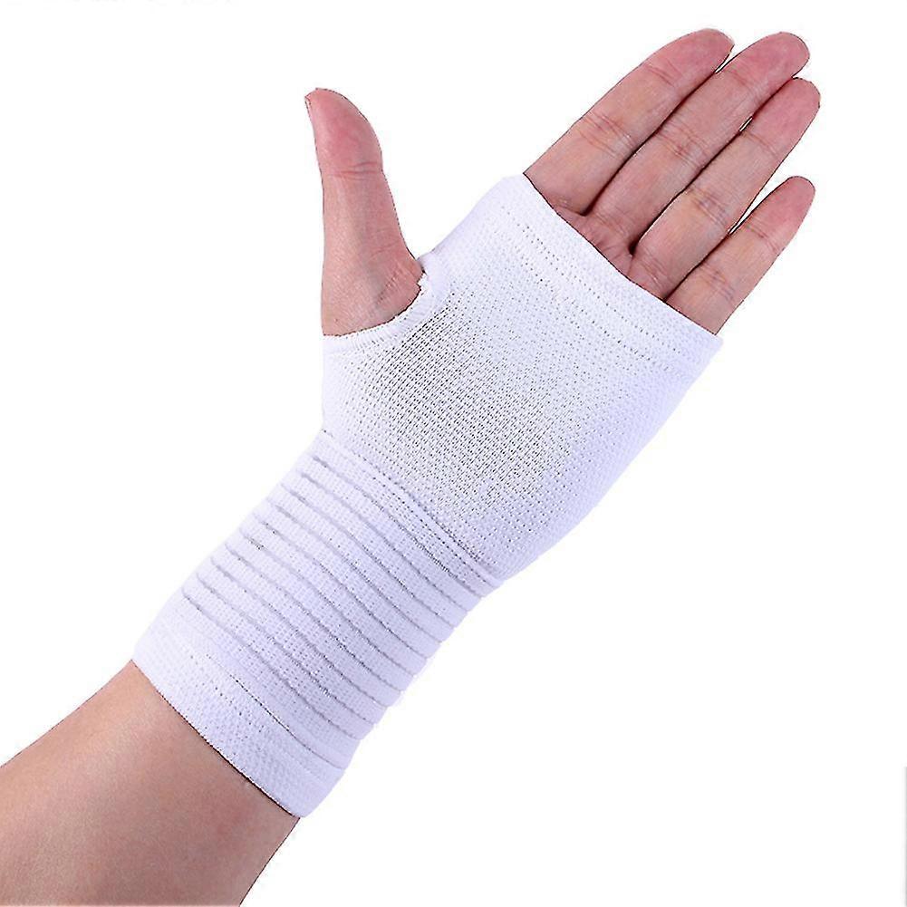 1pc Hand Palm Wrist Support Adjustable Compression Strap Elastic For Sport Bowling