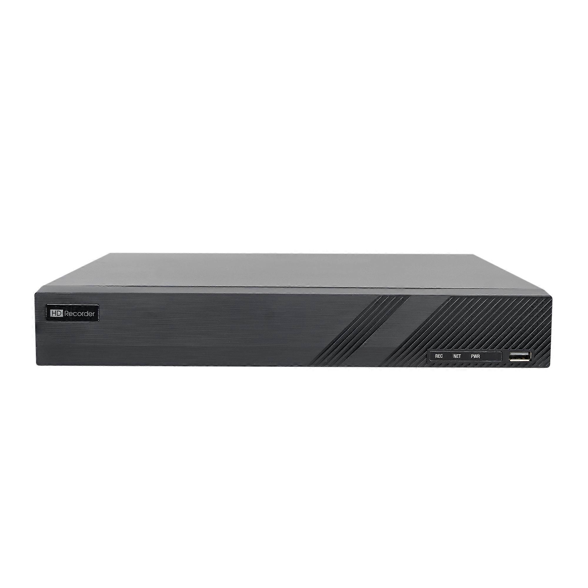 NVR PNI House 3104H1 with IP 4CH POE 8MP, 4K output, AI functions, ONVIF, 1 x SATA 10TB, 1 x Gigabit LAN